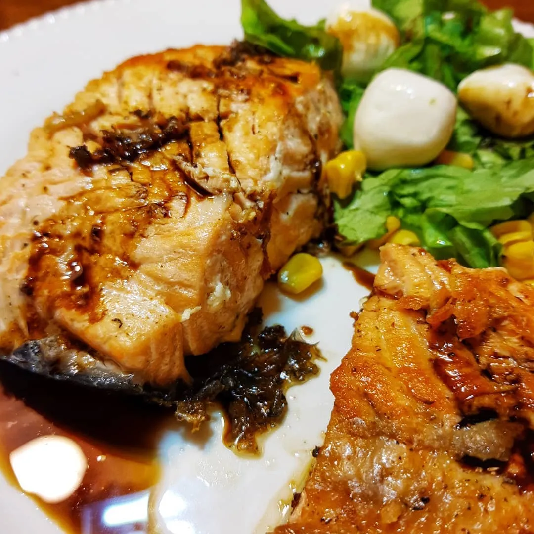 Salmon a la plancha