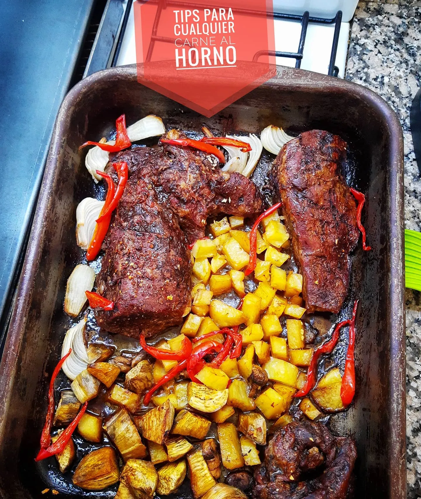 Carne al horno