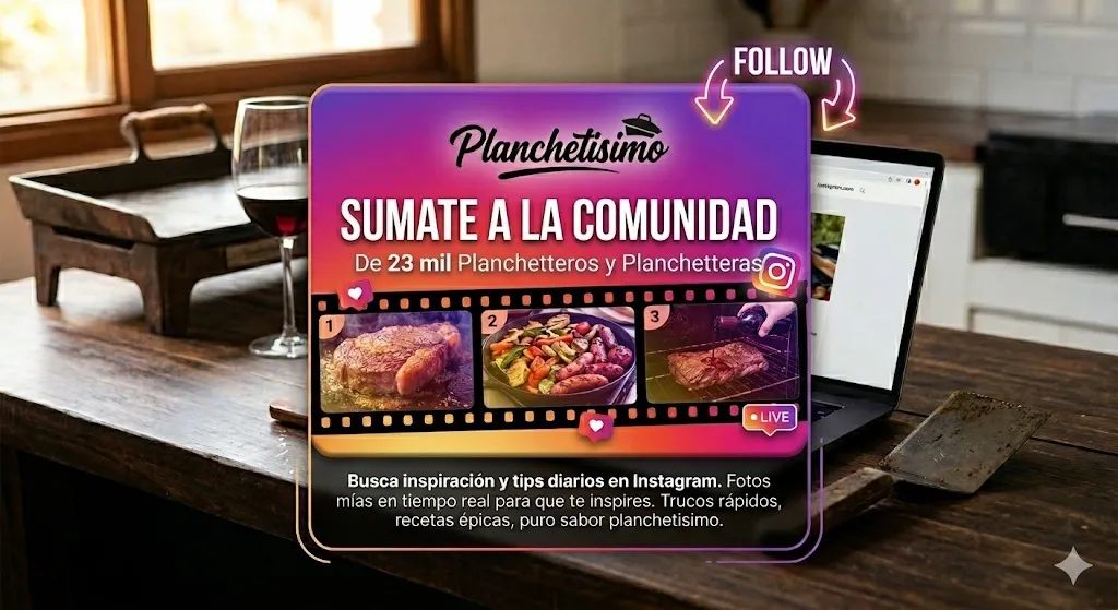Sumate a la comunidad de Planchetisimo